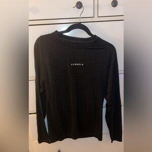 YoungLA Men's Long Sleeve Black Tee
